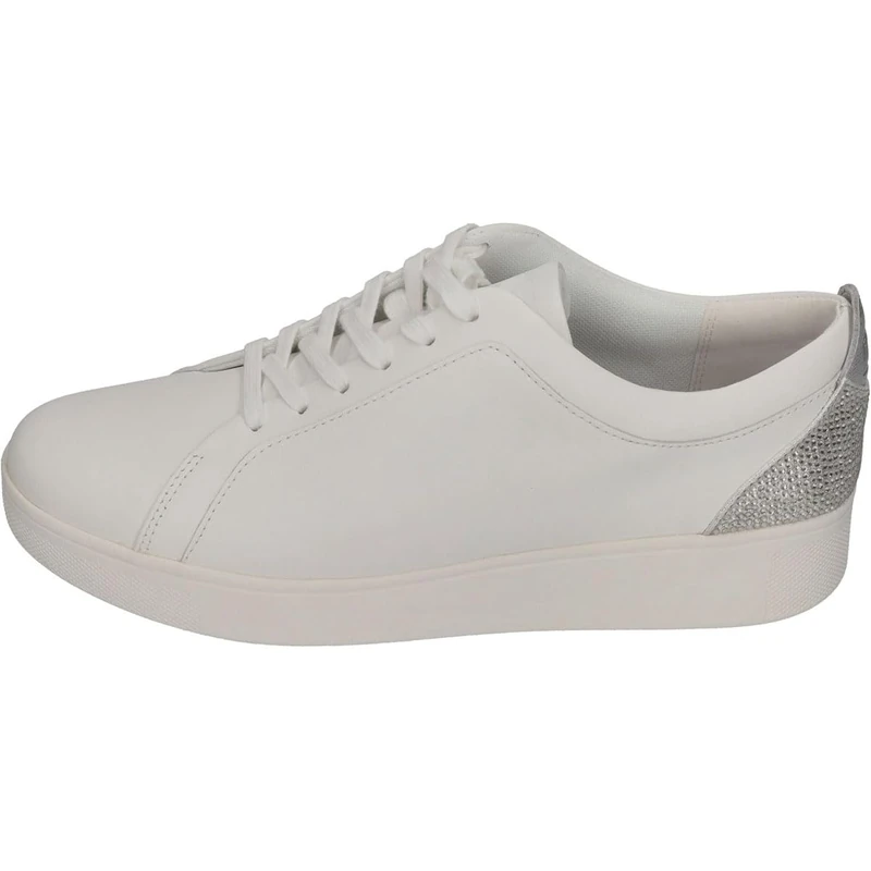 Rally Crystal-BACKTAB Leather Sneakers