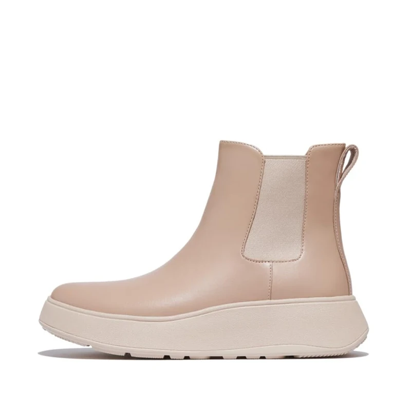 Fitflop F-MODE LEATHER FLATFORM CHELSEA BOOTS