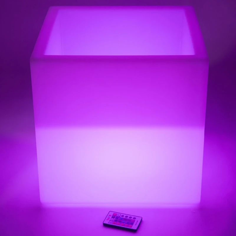 TickiT Sensory Mood Play Cube, LED Colour-Changing Sensory Light Table, Messy Play Table, Sensory Room Equipment, Toys for Autism