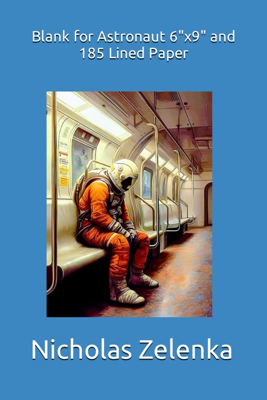 Blank for Astronaut 6"x9" and 185 Lined Paper - Image 1