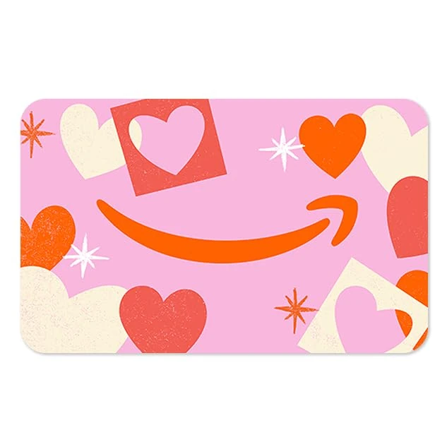 Amazon Digital Gift Card - Papercut Hearts (Animated)