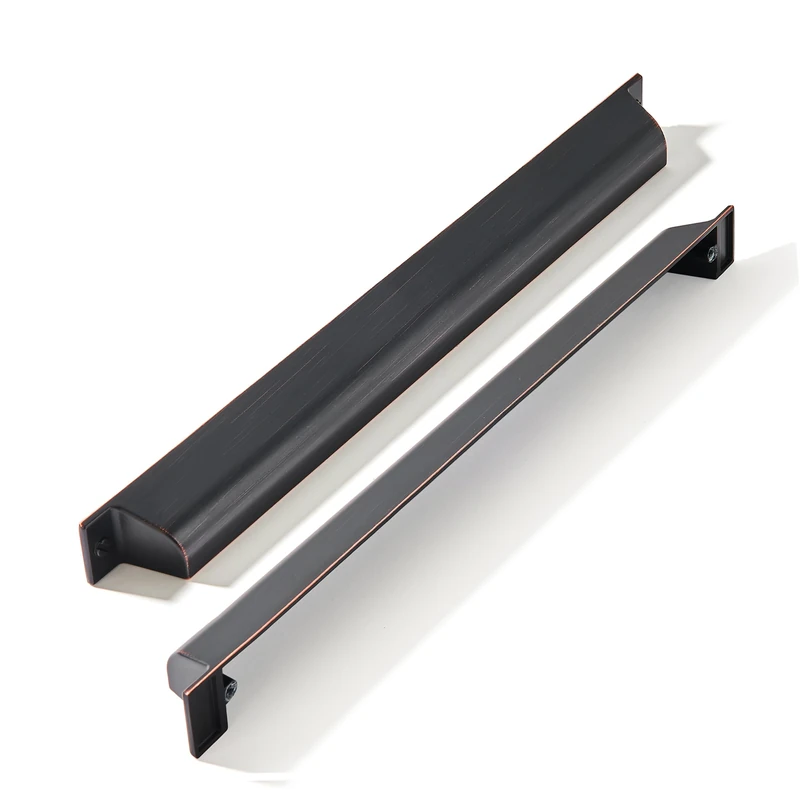 ZAUYX 10 Pack 7 Inch Center to Center Oil Rubbed Bronze Cabinet Cup Pulls Drawer Pulls Kitchen Hardware Channing Cup Pulls Drawer Handles Knobs 7 inch Hole Center