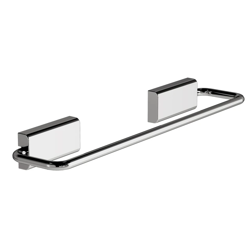 COSMIC Towel rail Light grey Installation with Screws Measures 30.8 x 6.5 x 3.2 cm