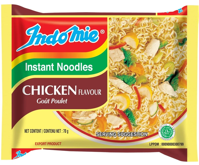 PureGro BMP- Indomie Instant Chicken Flavours Noodles-70g (Nigerian) (BOX of 40)