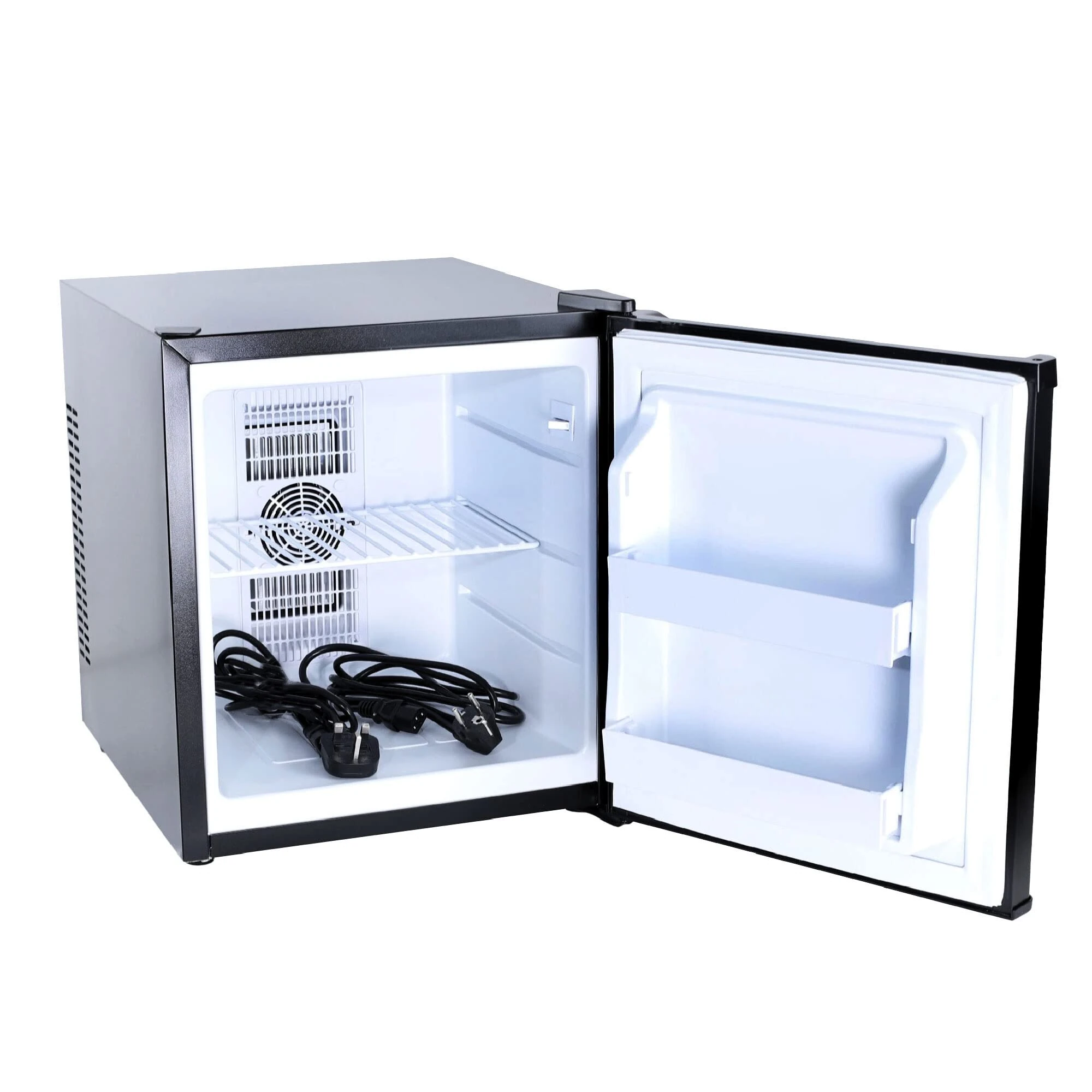 bar@drinkstuff Small Drinks Fridge - Dual UK & Euro Plug, Quiet Drinks Fridge, Ideal for Hotels and B&Bs