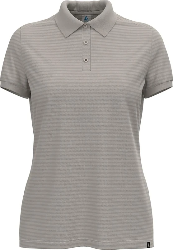 ODLO Women's Ascent Polo Shirt with Natural Fibres Hiking Shirt
