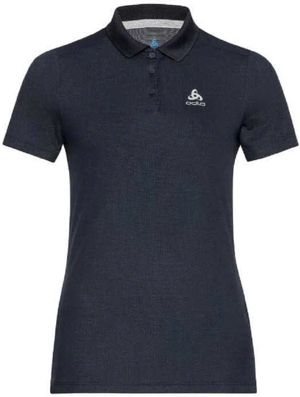 ODLO Women's F-Dry Polo Shirt Hiking Shirt Aqua Haze