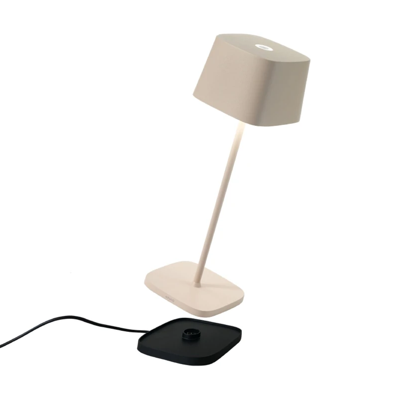 Zafferano Ofelia Rechargeable Wireless Table Lamp - Sand
