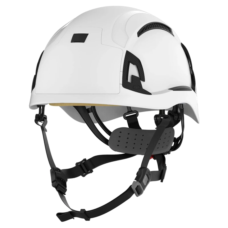 JSP EVO ALTA Baseworker Industrial Safety Helmet Wheel Ratchet - White (ARA170-000-100)