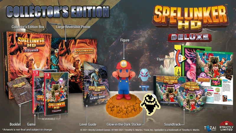 Strictly Limited Games - Spelunker HD Deluxe - Collector's Edition (Nintendo Switch)