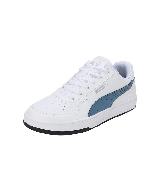 PUMA Unisex Caven 2.0 Trainers, PUMA White-Blue Horizon, 5