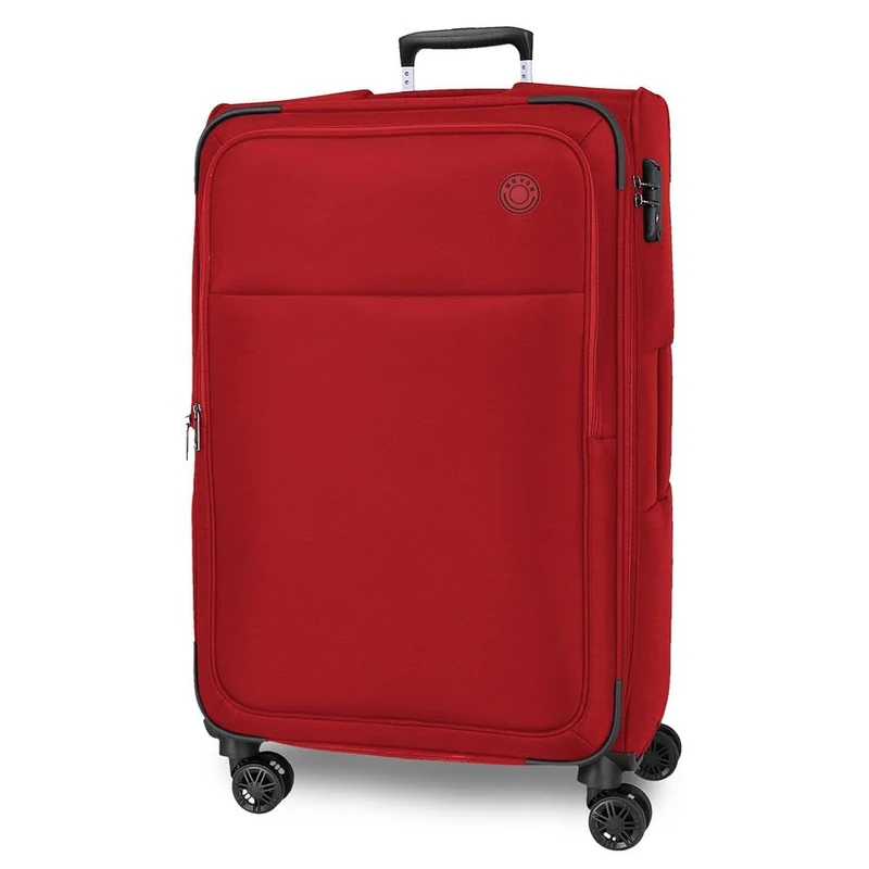 Movom Atlanta Large Suitcase, One Size, red, One Size, Large Suitcase