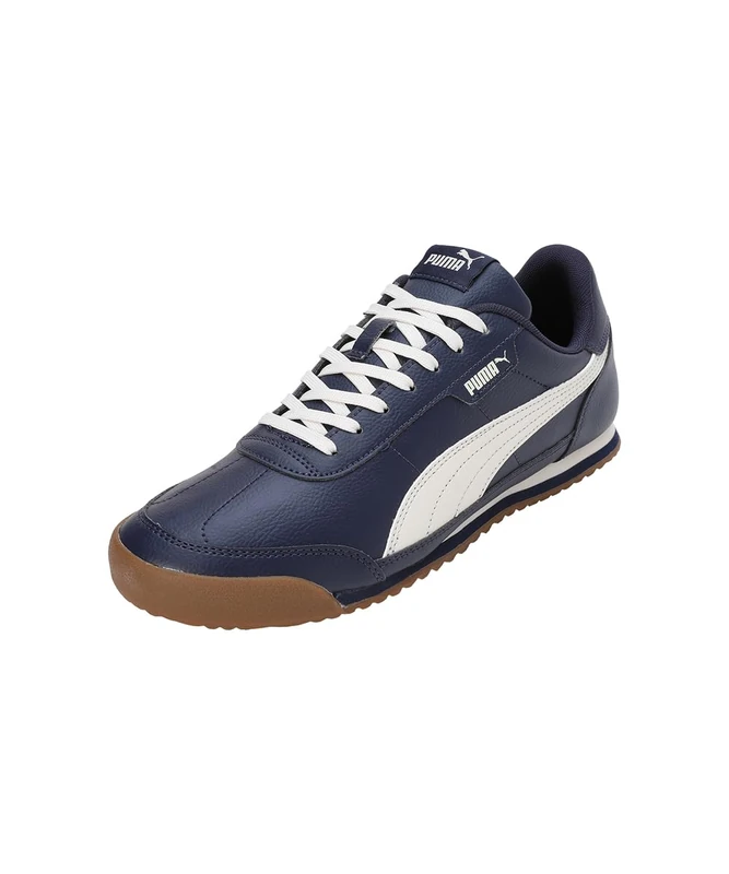 Puma Unisex Puma Turino II, PUMA Navy-Alpine Snow-Gum, 10.5 UK