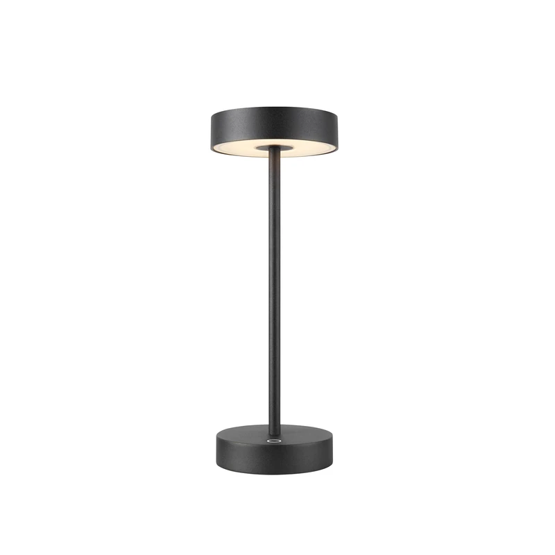 SLV Vinolina Table Lamp, Battery, IP54, 2700/3000K, Touch, Black