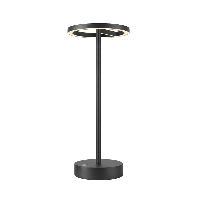 SLV Vinolina One Table Lamp, Battery, IP54, 2700 K, Touch, Black