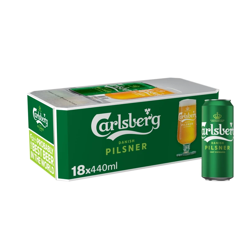 Carlsberg Pilsner 18 x 440ml