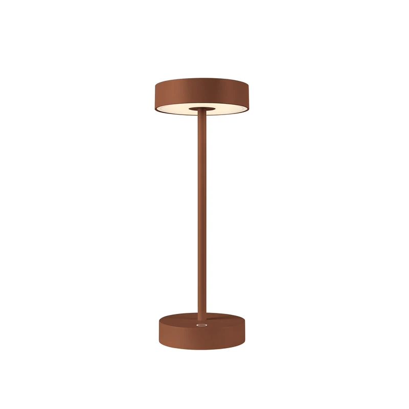 SLV Vinolina Table Lamp, Battery, IP54, 2700/3000K, Touch, Rust