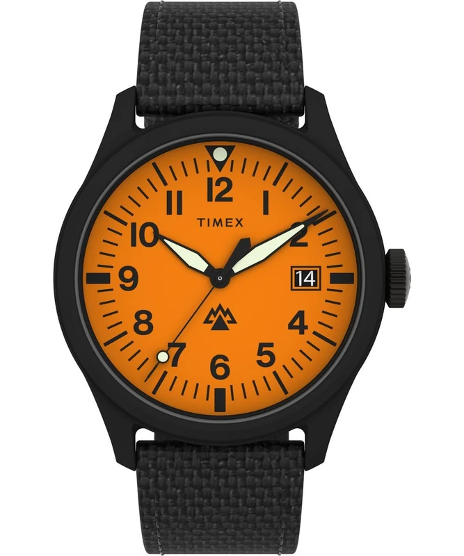 Timex Men's Analogue Quartz Watch with a Fabric Strap Traprock