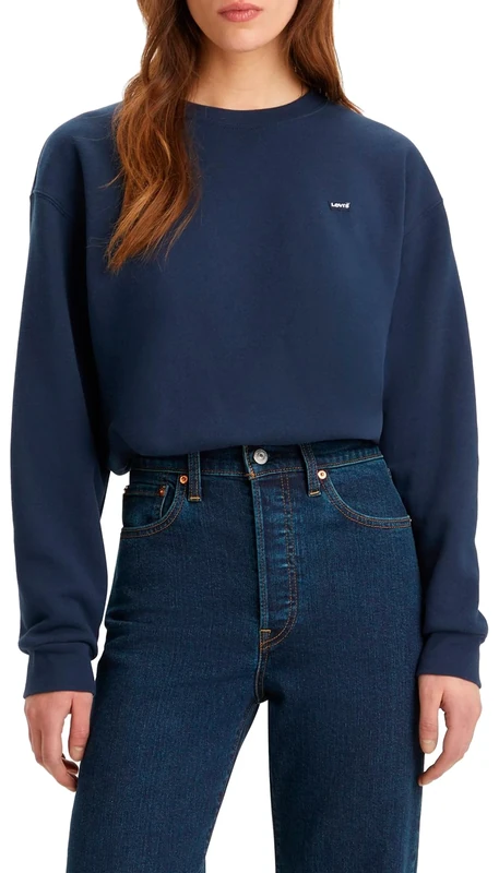 Levi's Women's Everyday Sweatshirt, Blazer Navy, XS - Image 1