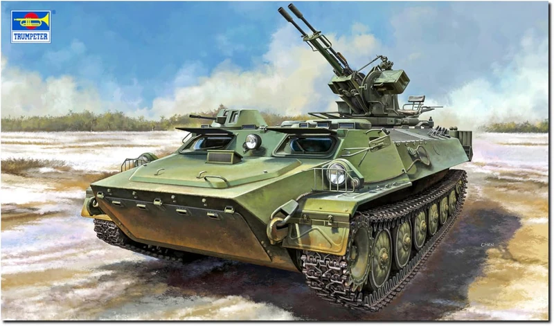 Trumpeter 1:35 MT-LB with zu 23-2 Scale Model Kit