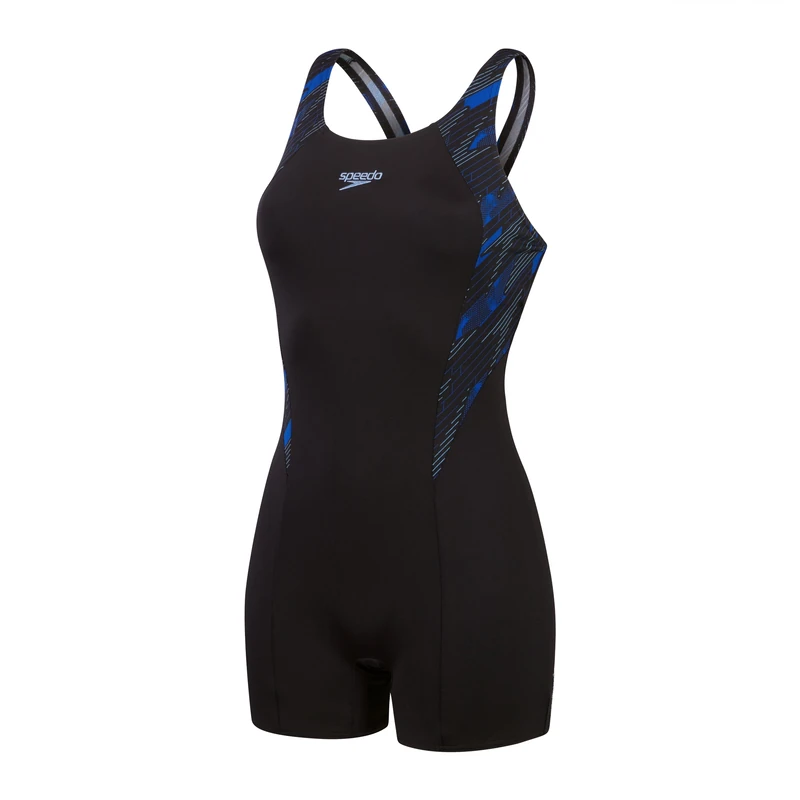 Speedo Women's Hyperboom Splice Legsuit | Quick Drying | Training | Fitness | Chlorine Resistant Swimwear - Image 1