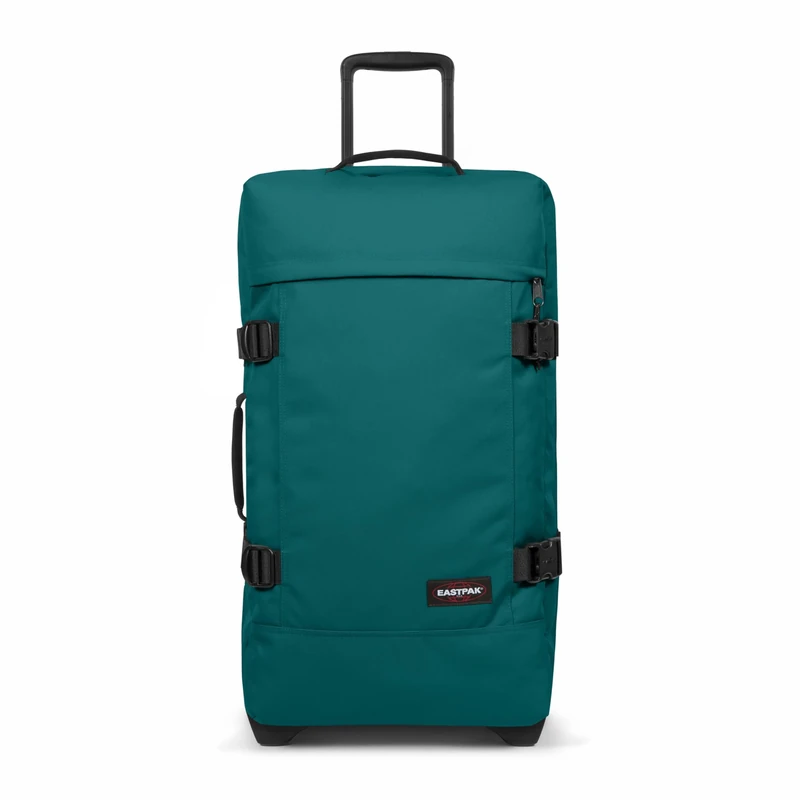 Eastpak TRANVERZ M Suitcase, 67 x 35.5 x 30 cm, 78 L - Peacock Green (Green)