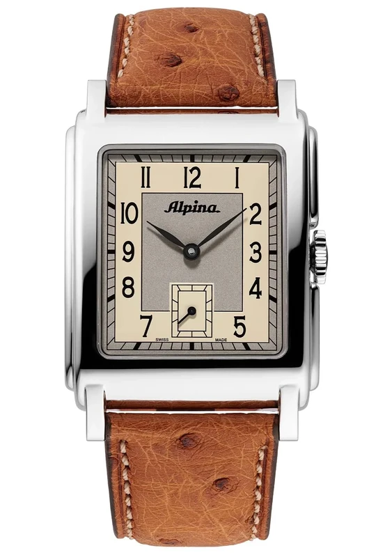 Alpina Men's Analogue Automatic Watch Heritage Carrée Swiss Made