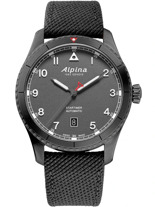 Alpina Men's Analogue Automatic Watch Startimer Pilot Swiss Made