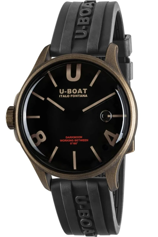 U-Boat Fitness Watch mid-39920, Black, Ribbon