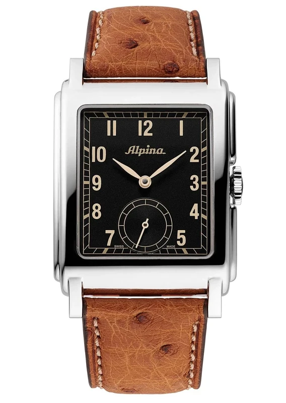 Alpina Men's Analogue Automatic Watch Heritage Carrée Swiss Made
