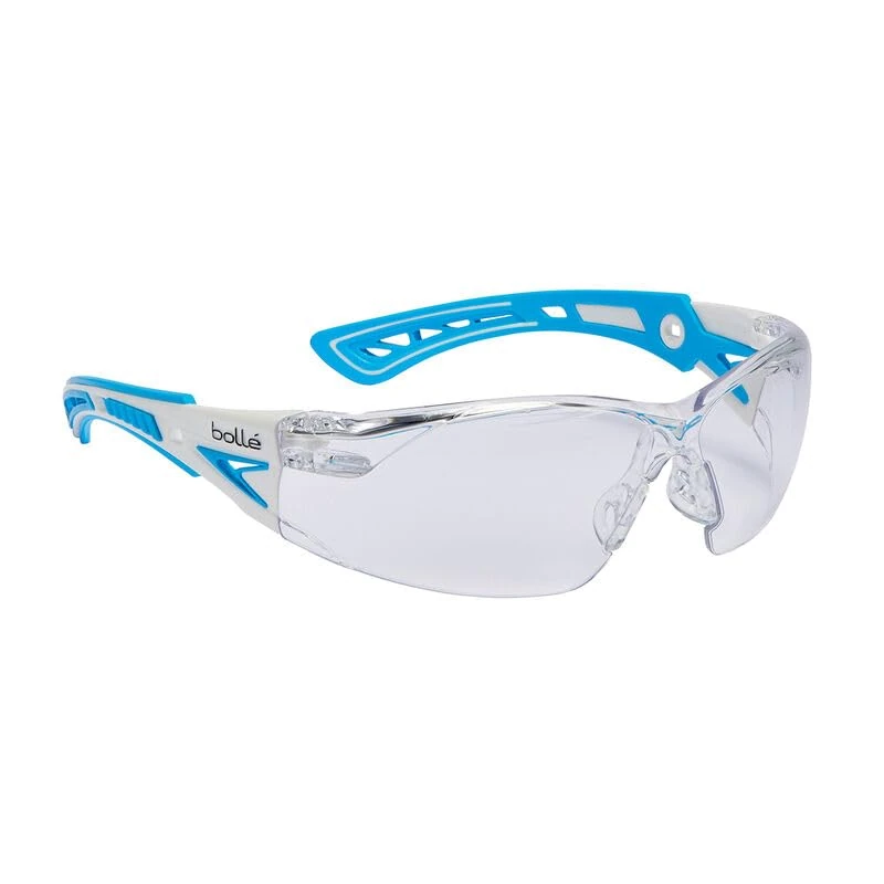 Bolle PSSRUSP0772 Fashion Go Green Eco-Pack (20) - Ocular En Pc Incoloro Antirayaduras Y Antivaho Platinum - Patillas Bi-Material Pc+TPR Pink/Gray - Talla Pequena for Adults for Comfort and Style - Image 1