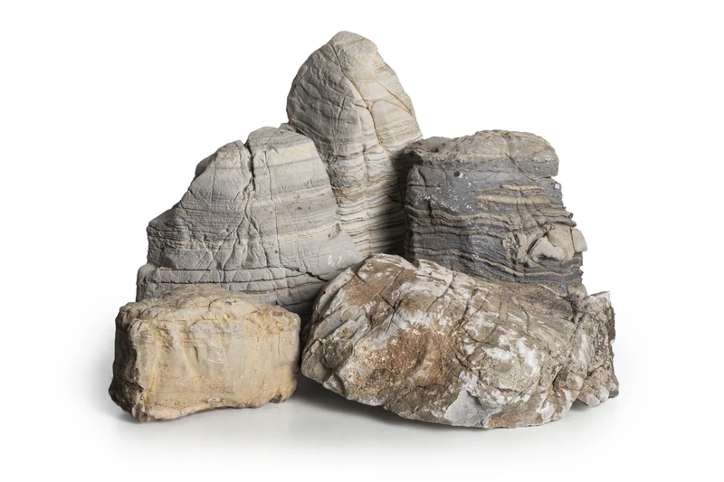 ARKA mySCAPE-Frodo Rocks - 20 kg Mix - Unique Aquascaping Stones for Creative Freshwater Aquarium Designs, Natural Look for Unique Landscapes