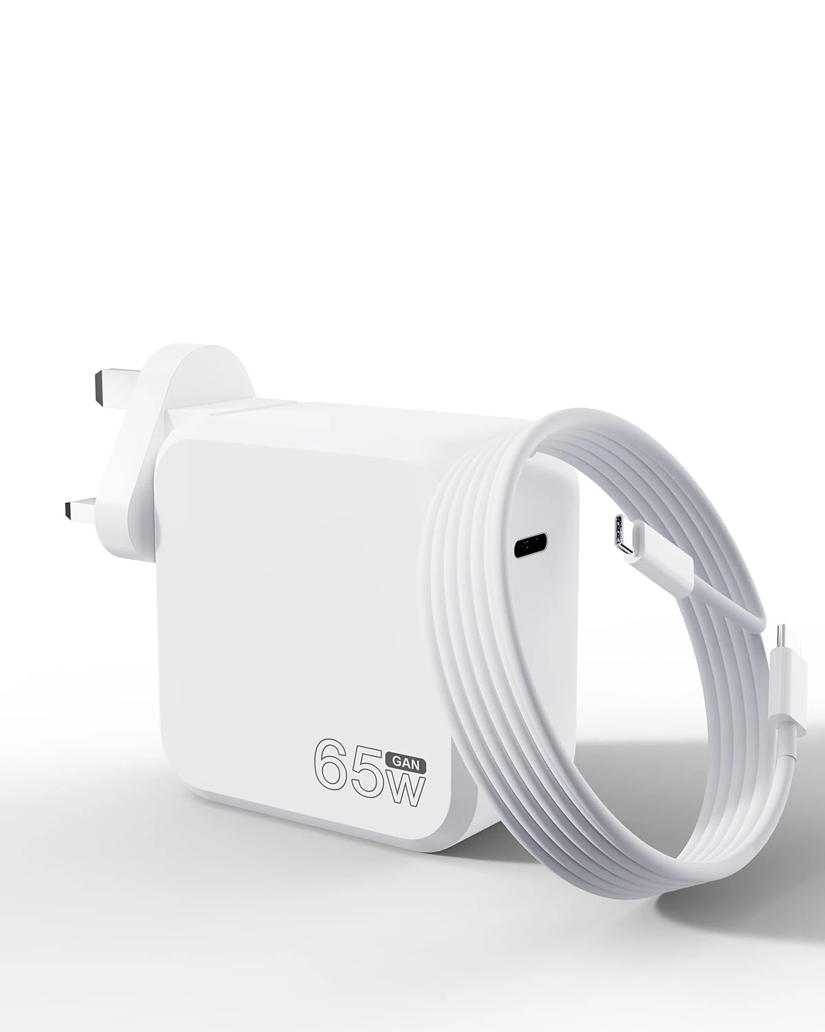 Xintala 65W USB C GaN Type C Fast Power Adapter Compatible with Samsung Galaxy, Huawei, MacBook Pro/Air,i-Pad Pro/Air,i-Phone, Google Pixel, USB C Laptop Charger