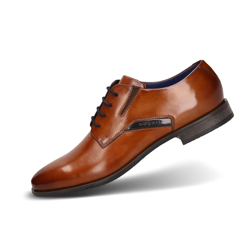 bugatti Men's 312-AFY04 Lace-Up, Cognac, 42, Brown 2, 9.5 UK