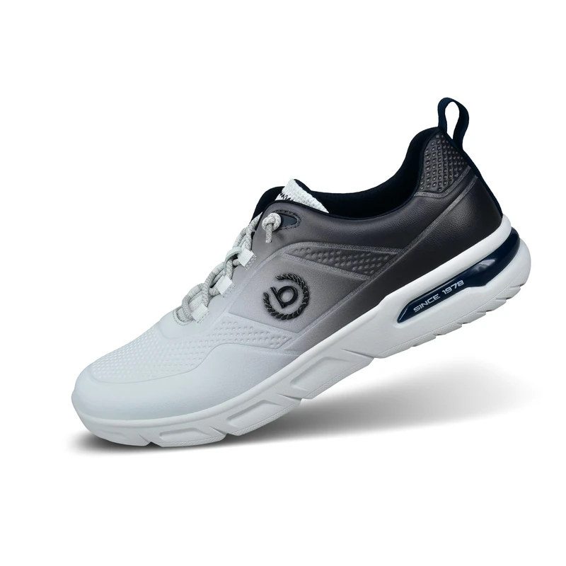 bugatti Mens Mens 342-adt02 Lace-Up Black Lace-Up Shoes White 1, 41 EU, White 1, 7 UK