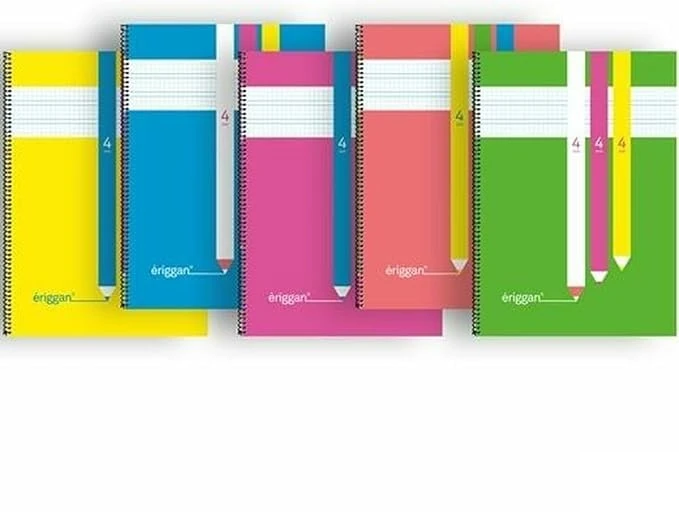 Eriggan DIN A4 Notebook 80 Sheets (5 Units) S8429764 – EAN: 8436609565398