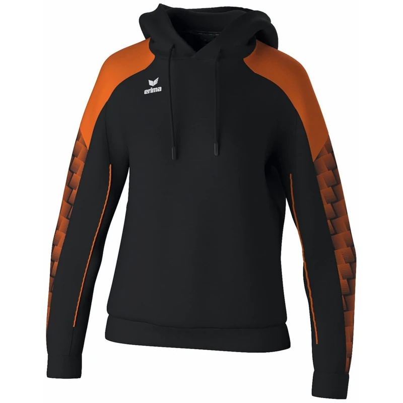 Erima Women's Evo Star Functional Sweatshirt Black/Orange