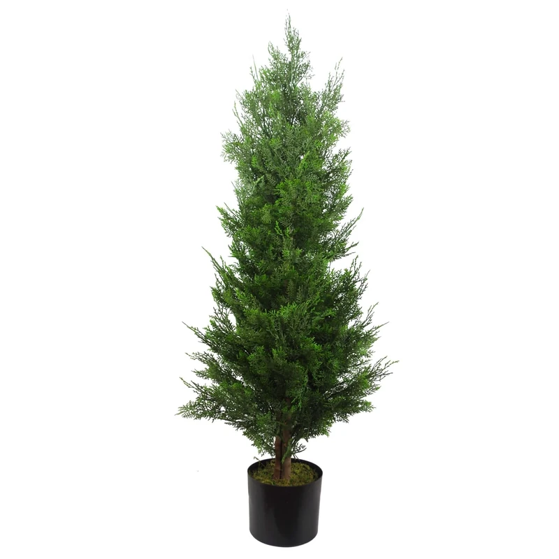 Natural Look Artificial Cedar Trees