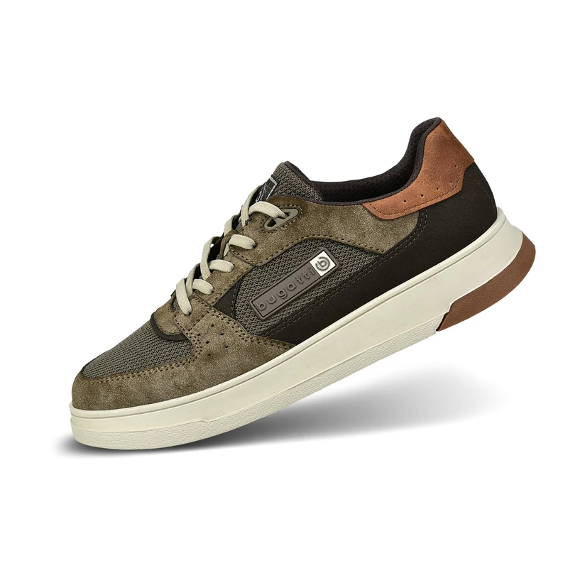 bugatti Men's 322-AA509 Lace-Up Shoes, Taupe, Lace-Up Shoes, 41 EU, Brown, 7 UK