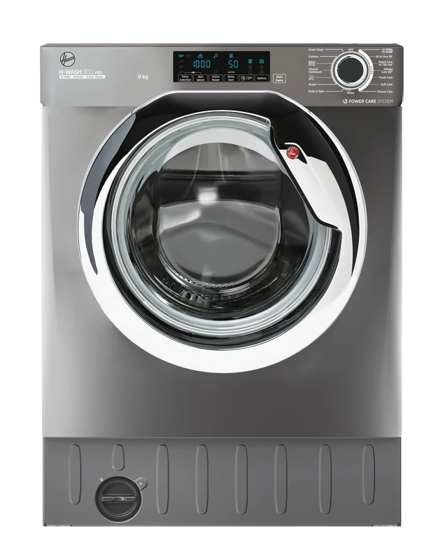 Hoover HBWOS69TAMCRE-80 9kg Washing Machine 1600RPM Chrome - A Rated