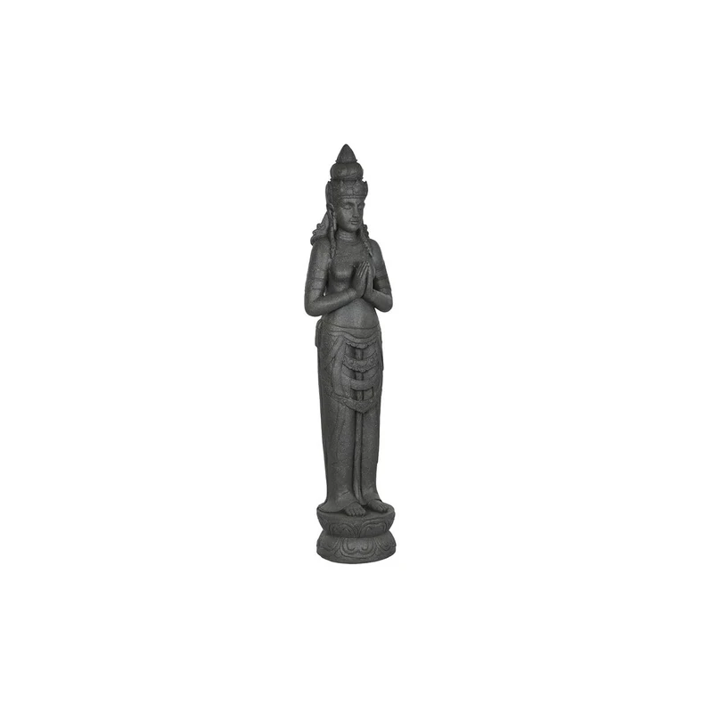 Home ESPRIT Decorative Figure Grey Oriental Buddha 37.5 x 29 x 154 cm