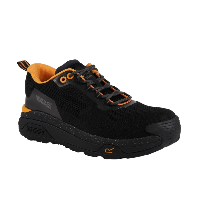 Regatta Adults Crossfort Metal Free Safety Trainers with Deep Cushioned Soles - Perfect for Workwear and Casual wear - Image 1