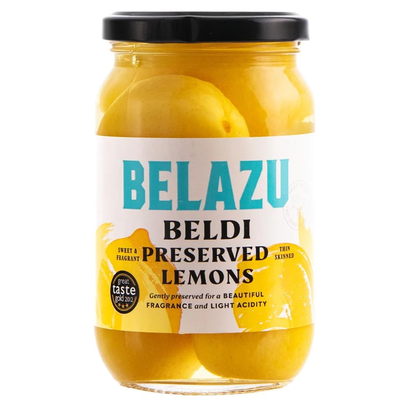 Belazu Beldi Preserved Lemons, 360g (Pack of 12)