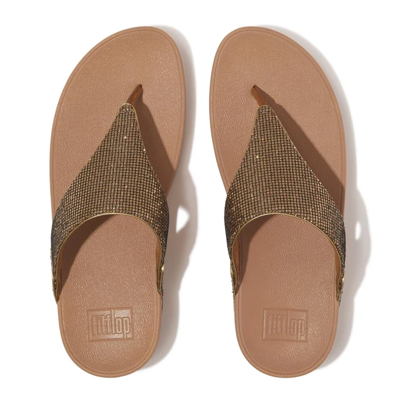 Fitflop LULU GLITTERBALL TOE-POST SANDALS