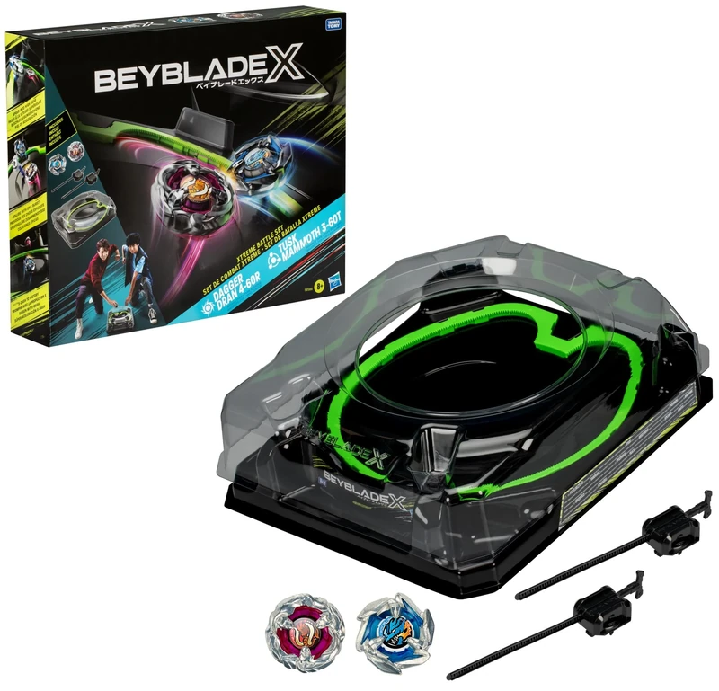 Beyblade X Xtreme Battle Set, Includes Beystadium, 2 Spinning Tops & Launchers, Spinning Toys for 8+ Year Old Kids, High-Speed Action & Epic Battles
