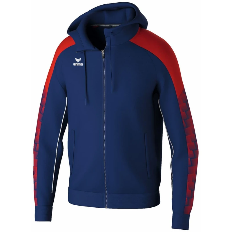 Erima Men's Evo Star Tracksuit Top with Hood