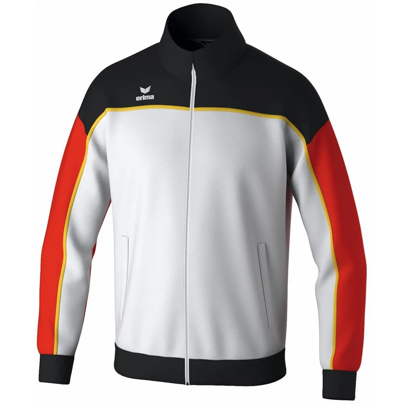 erima CHANGE by (1032431) Unisex Children's Training Jacket, White/Black/Red, 164