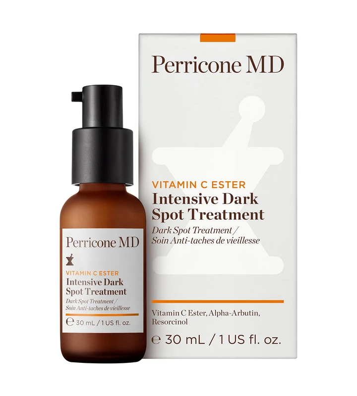 Perricone MD Vitamin C Ester Intensive Dark Spot Treatment, 1 fl. oz.- Dark Spot Correcting Serum with 3 Forms of Vitamin C, Alpha-Arbutin & Resorcinol – Fades Age Spots, Sun Spots & Acne Scars