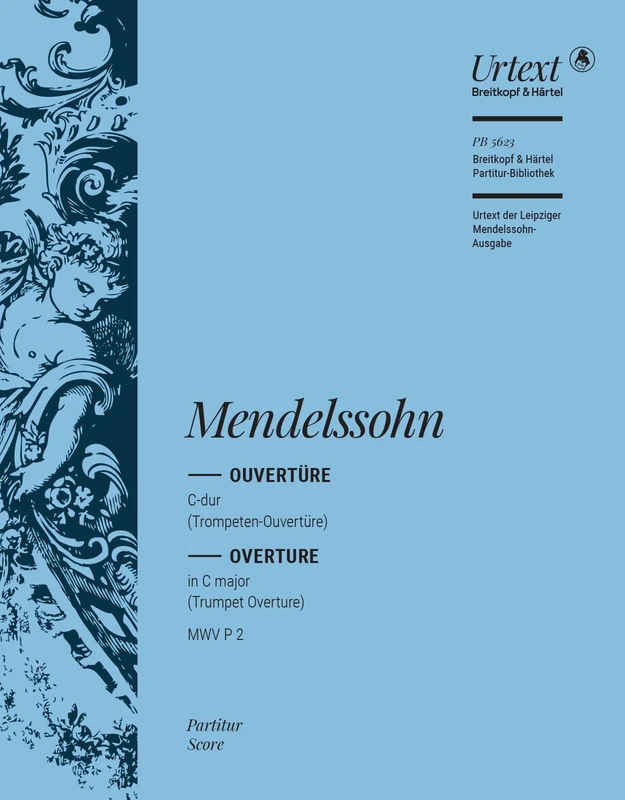 Overture in C major (Trumpet Overture) - Orchestra - Score - Urtext edition - Breitkopf & Hartel (PB 5623)