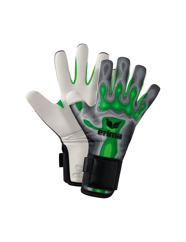 Erima Unisex - Adult Flex-Ray Match Eco Goalkeeper Gloves (7222407), Grey, 9